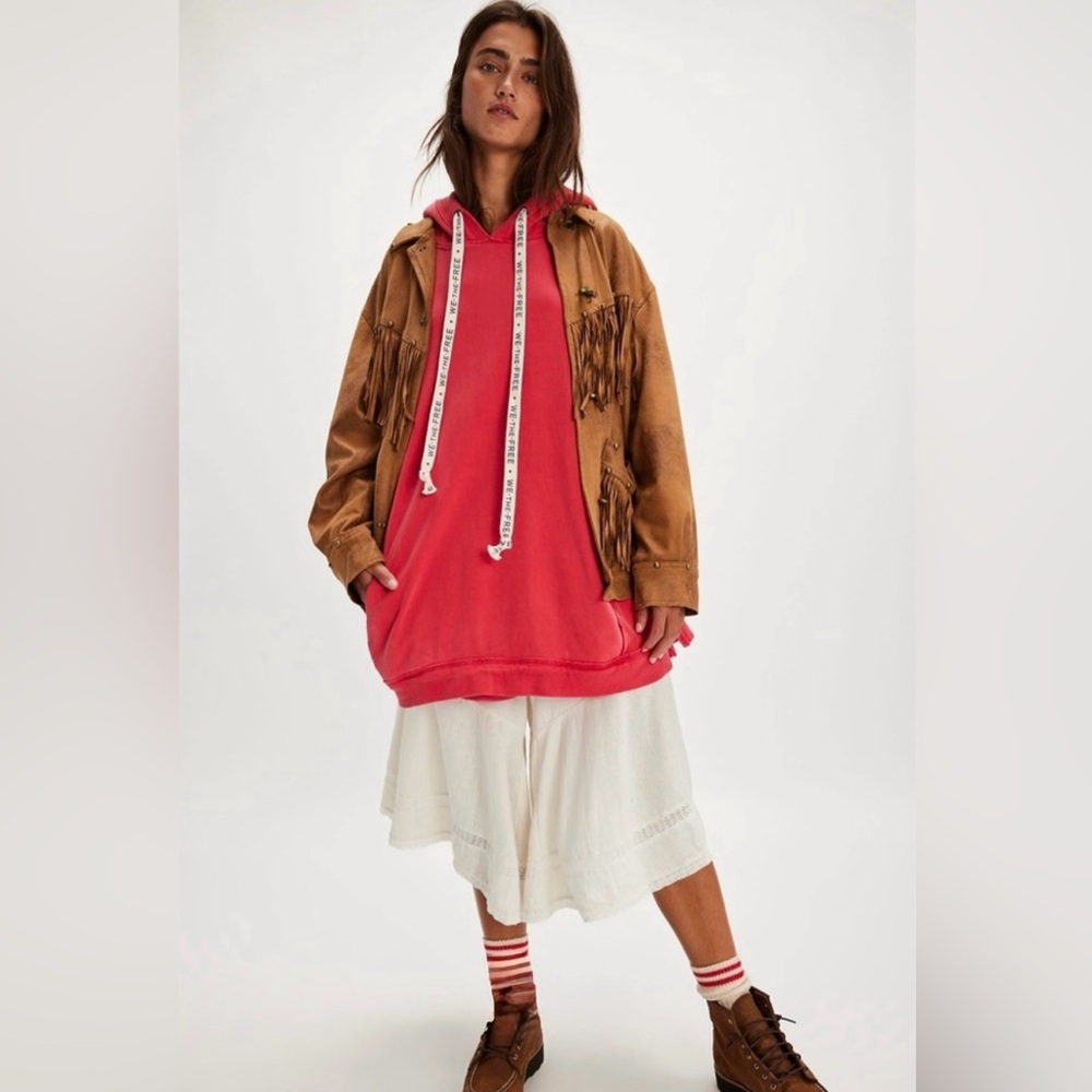 NWT We The Free We Hoodie In High Risk Red